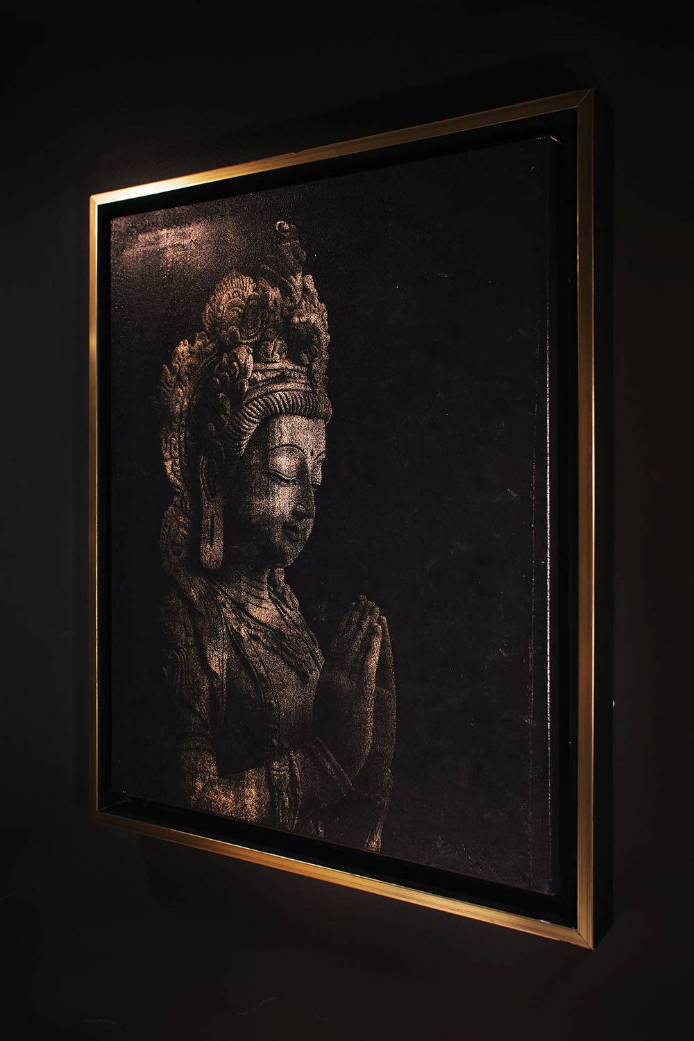 Serene Vision: Contemplative Profile