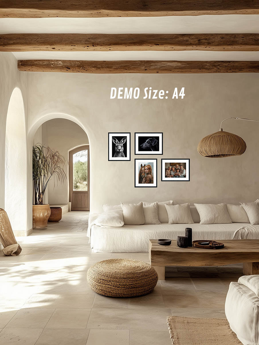 a208602- Black (19H x 30W)