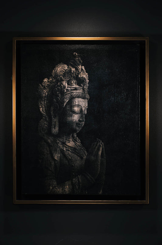 Serene Vision: Contemplative Profile